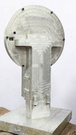 Aluminium part: Assembled