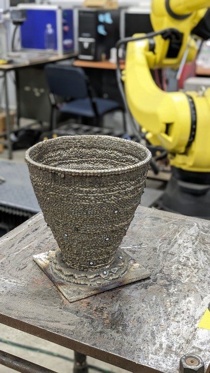 Inconel part: Printed