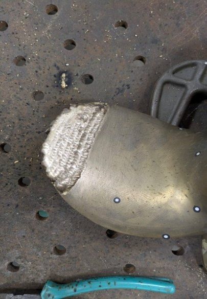 Propeller repair: As deposited