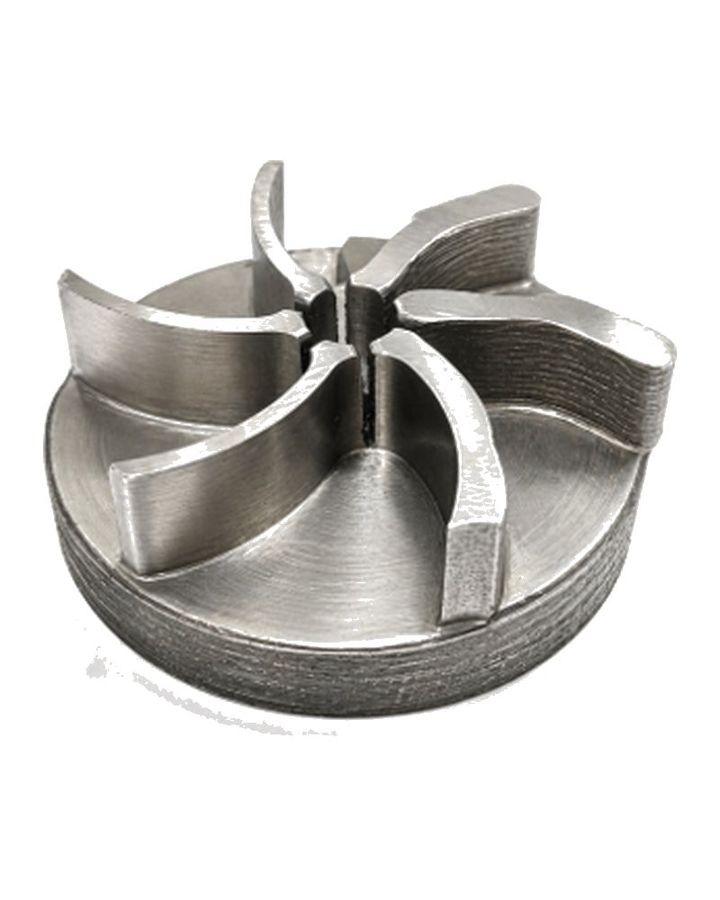 Impeller built by WAAM