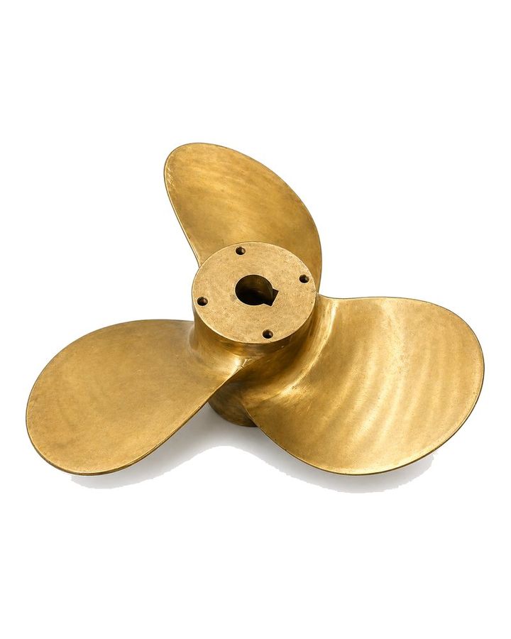 Marine propeller built by WAAM