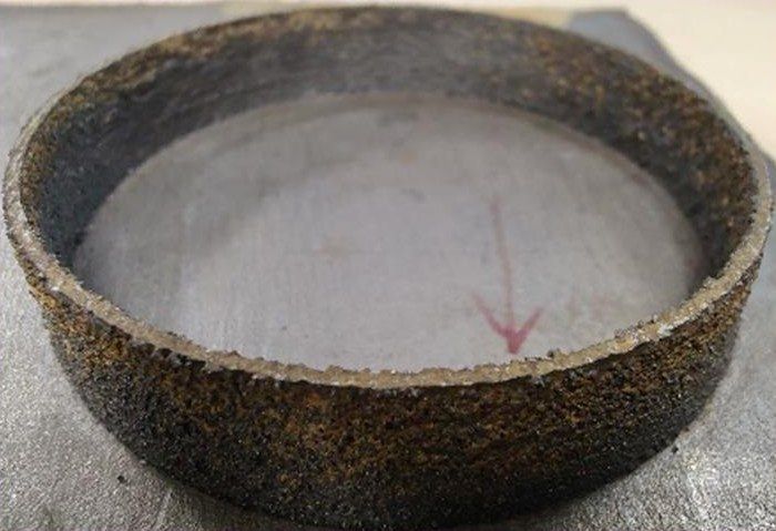Laser DED part: Ring
